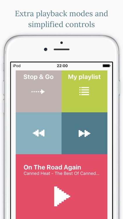 Stop&Go Music Player - Control your music