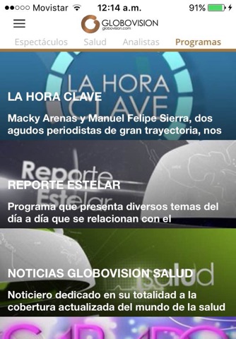 Globovision TV screenshot 2