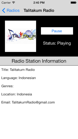 Indonesia Radio Live Player (Bahasa Indonesian / Malay / Jak(圖2)-速報App