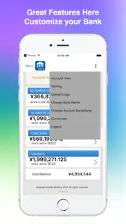 fake bank pro iphone screenshot 2