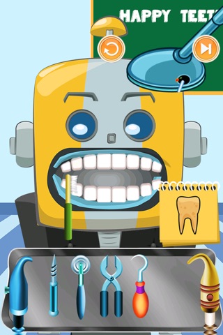 Robot Dentist Makeover Salon - new fantasy kids teeth clinic screenshot 2