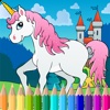 Pony Coloring Book for Free - My Little Toddler Girls Games Kids