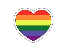 Show off your gay or lesbian pride with this animated set of stickers