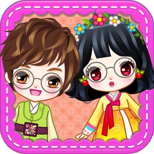 Korean Little Lovers-Cute Beauty Games Icon