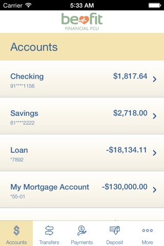 Befit Financial FCU screenshot 3