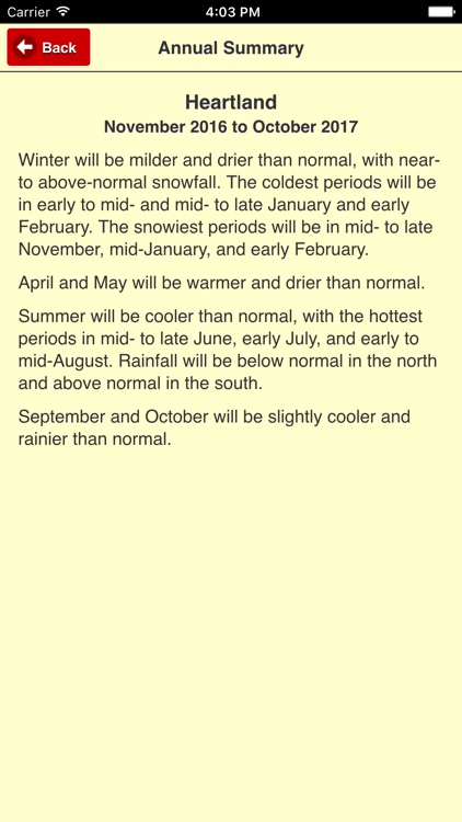 Almanac Long-Range Weather Forecast