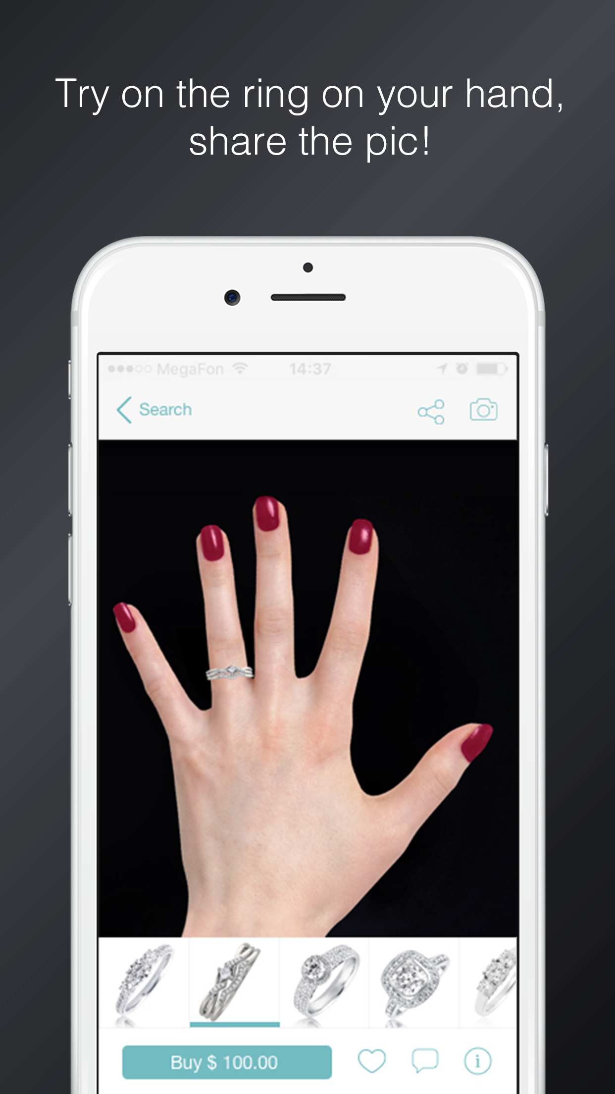 Say Yes! - find and try on engagement rings | AppFollow | App’s ...