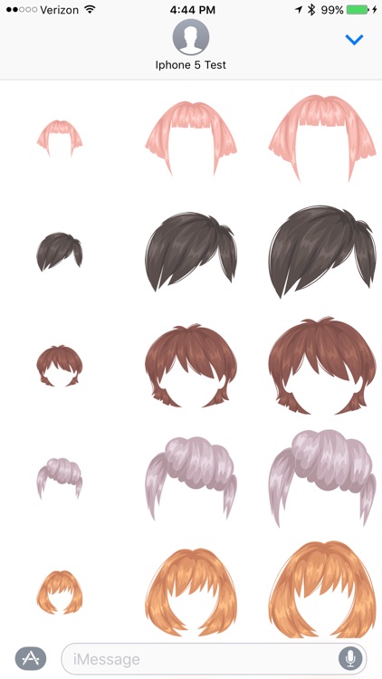 Hairstyles - Sticker Pack