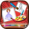 Princess Coloring Book For Kids & Adults