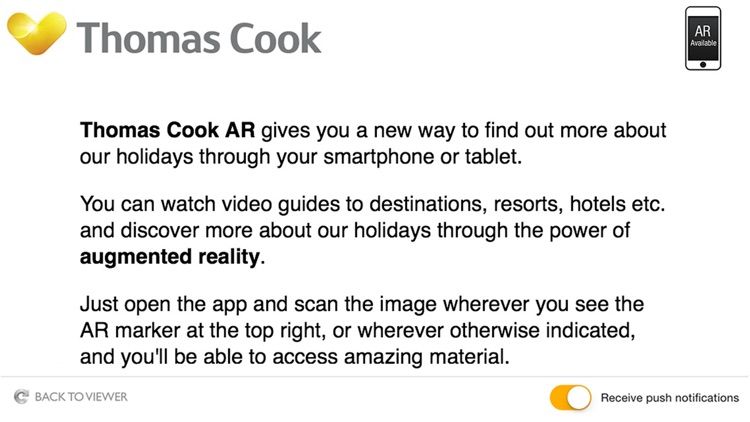 Thomas Cook AR