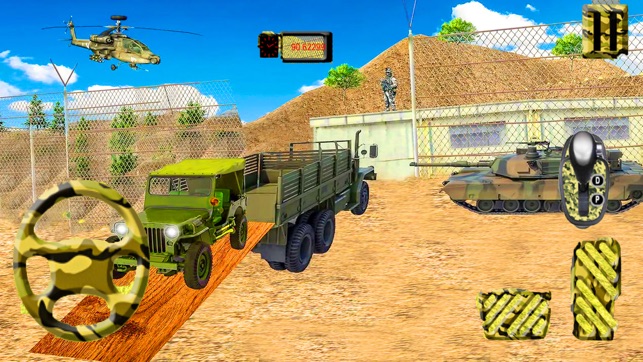 Army 4x4 Truck Check Post(圖2)-速報App