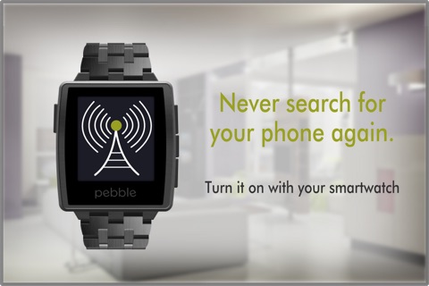 Find my Phone for Pebble Smartwatch screenshot 2