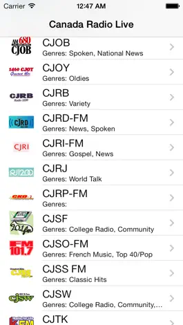 Game screenshot Canada Radio Live apk