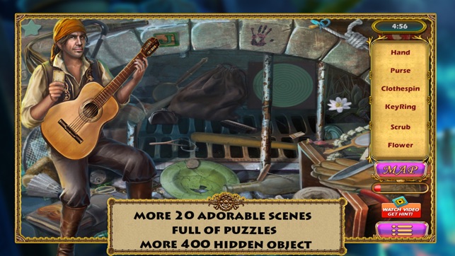 Hidden Object: Mystical Legend of a Guitarist(圖2)-速報App