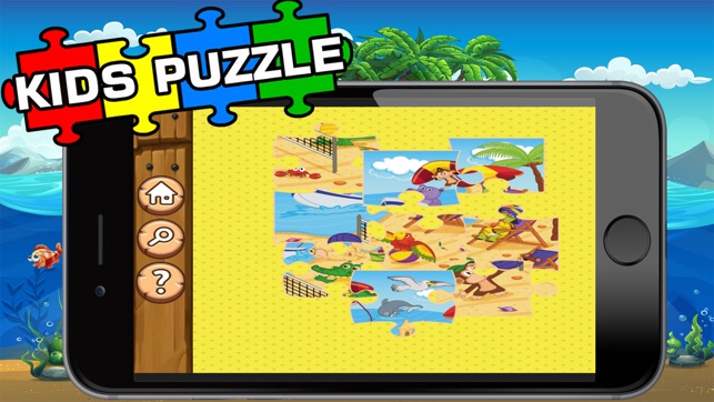 Sea Animals Puzzle HD - Funny Jigsaw Kids Games(圖4)-速報App