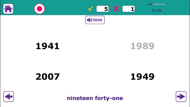Number Therapy - Speech Practice for Aphasia