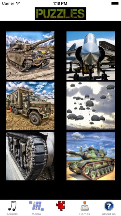 Army Man & Combat Vehicle Games: sounds & camera