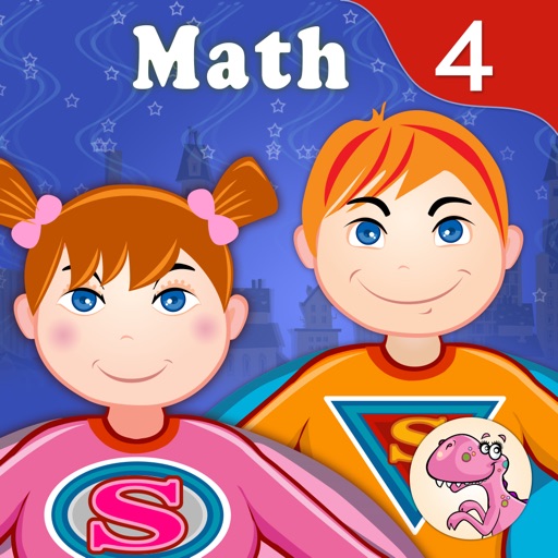 Grade 4 Math Common Core: Cool Kids’ Learning Game iOS App