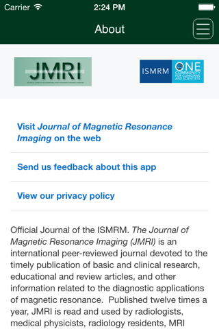 The Journal of Magnetic Resonance Imaging screenshot 4