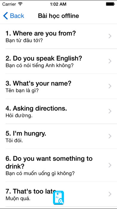 How to cancel & delete Learning Amercian English Tự Học Tiếng Anh Mỹ from iphone & ipad 4