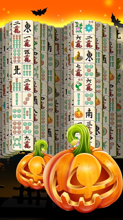 Halloween Mahjong - Spooky Pumpkin Puzzle Deluxe