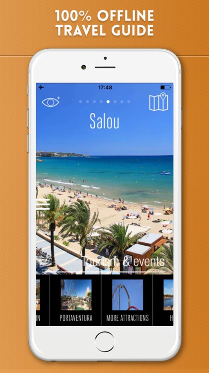 Salou Travel Guide and Offline City Street Map