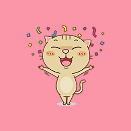 Animated Cat Emoji Sticker Pack For iMessage