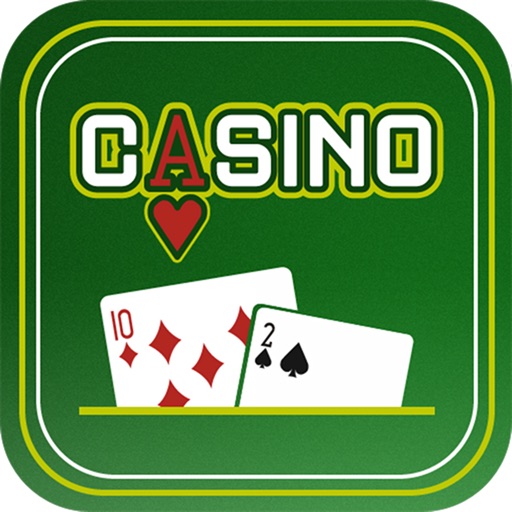 Casino Cards. Карты казино зеленые.