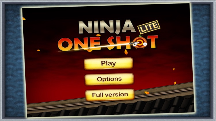 Ninja: One Shot HD Lite