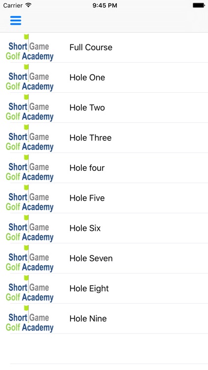 Short Game Golf Academy