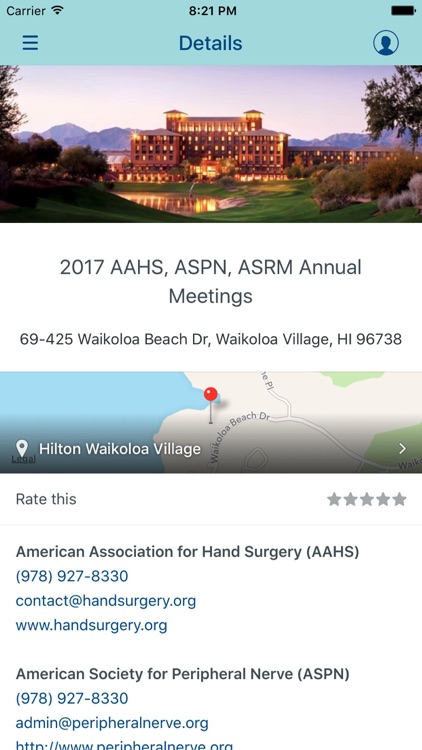 AAHS, ASPN, ASRM, 2017 Meeting