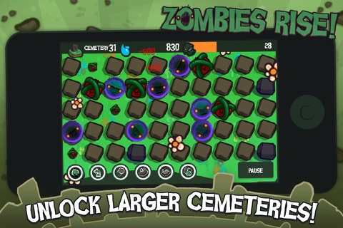 Zombies Rise - Undead Halloween Cemetery screenshot 2