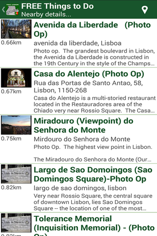 150+ Free Things in Lisbon screenshot 3