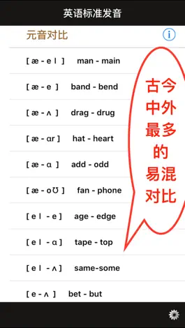 Game screenshot 英语标准发音——易混对比练习 mod apk