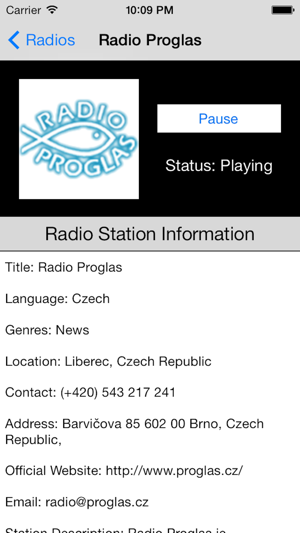 Czech Republic Radio Player (Česká republika rádio, čeština,(圖5)-速報App