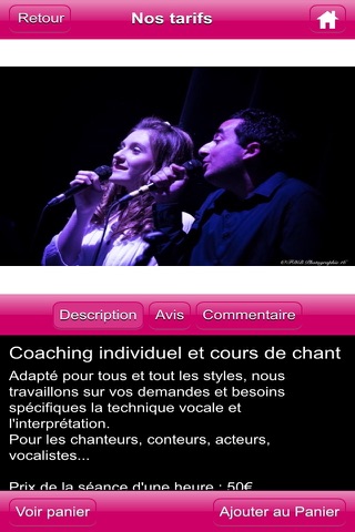 Coaching Vocal by Celine Bulteau screenshot 4