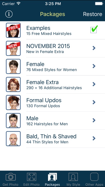 Hairstyle Try On - Hair Styles for Men and Women screenshot-4