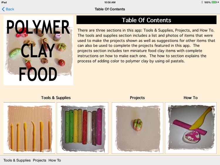 Polymer Clay Food