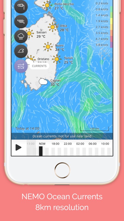 Windria - Italy (AROME high-res marine weather) screenshot-3