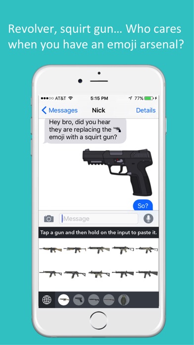 Gun Emojis screenshot1