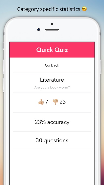 Quick Quiz - A Widget Based Quiz Game screenshot-3