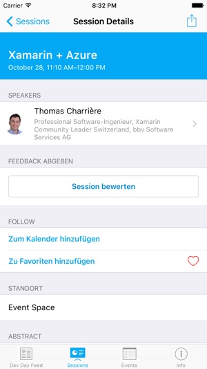 Xamarin Dev Day Zurich(圖3)-速報App