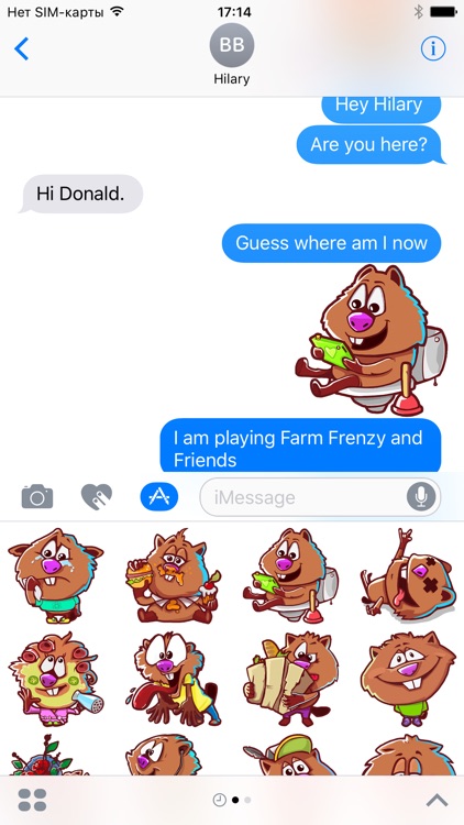 Farm Frenzy Stickers