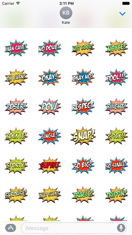 Phrase Stickers