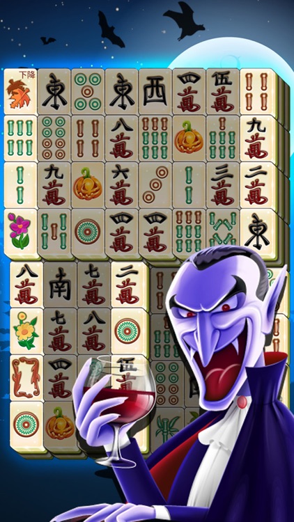 Scary Halloween Mahjong - Spooky Winter Majong Hd