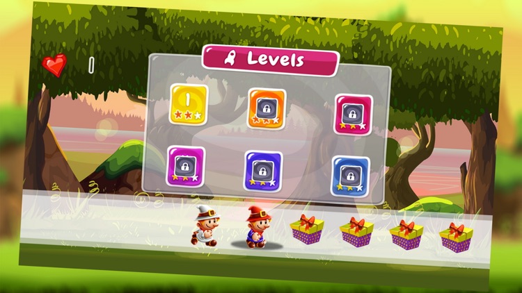 Jungle Adventures World : The cute Elf endless run and jump free games for kids screenshot-3