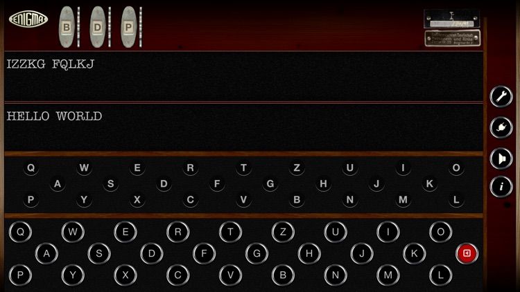 Mininigma: Enigma Machine Simulator