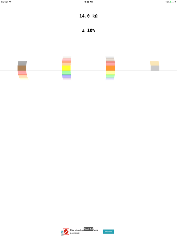 Screenshot #5 pour Resistors Code