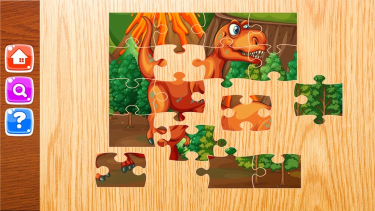 Dinosaur Jigsaw Puzzle - Magic Board Fun for Kids