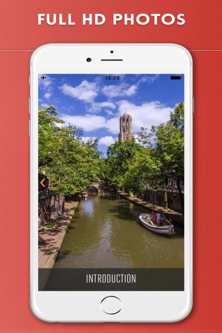 Utrecht Travel Guide with Offline City Street Map - náhled